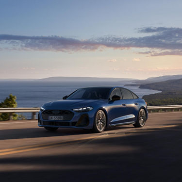 Audi A5 Saloon front side view