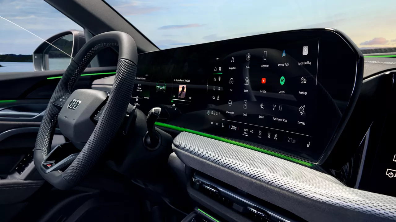 Audi Connect display